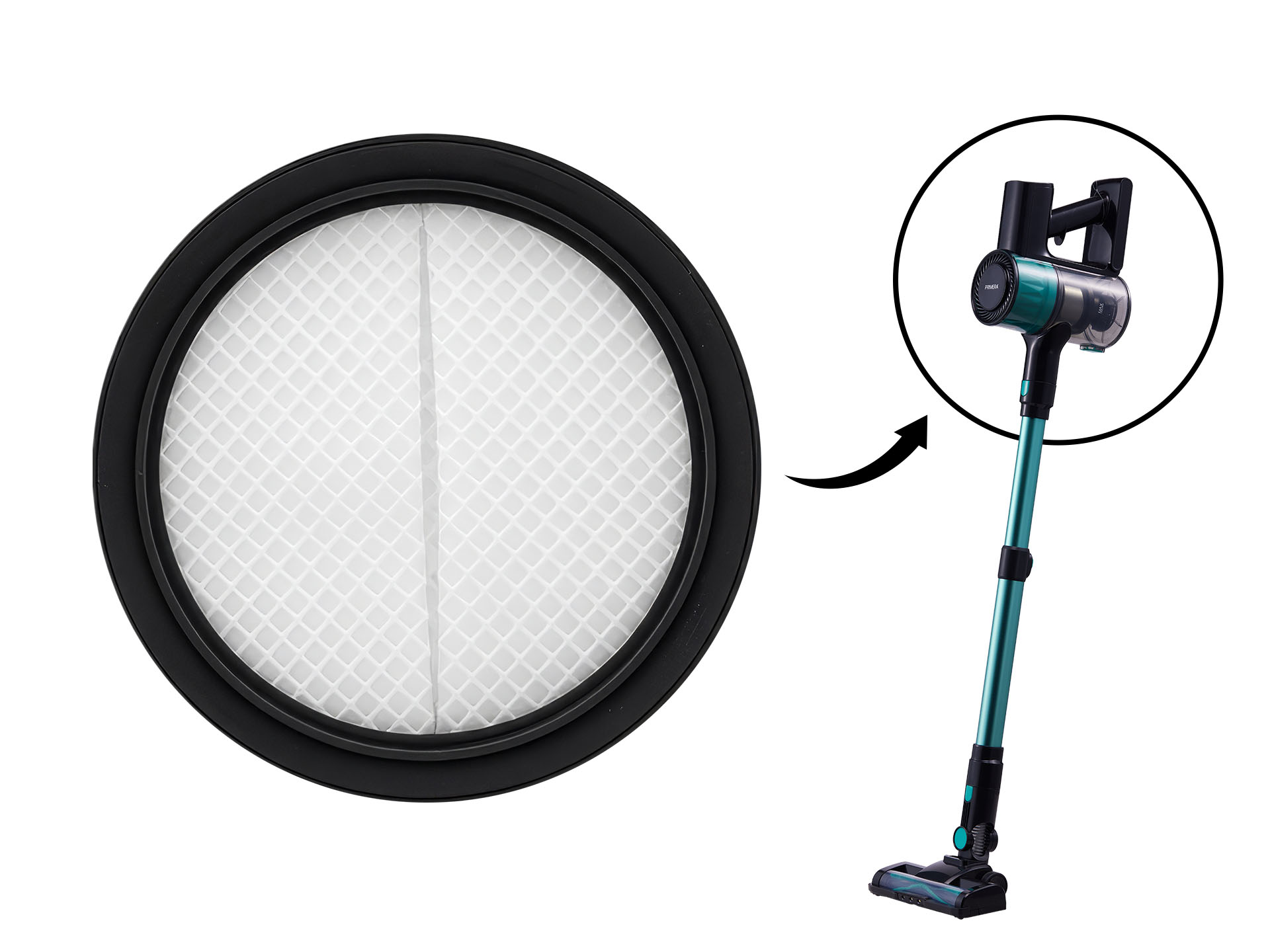 Szűrő a Primera Cyclonic 2in1 Vacuum Cleaner Pro porszívóhoz