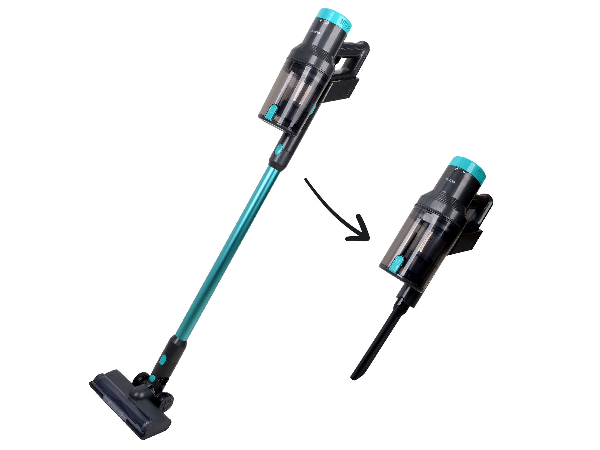 Primera Cyclonic stick 2 Az 1-ben vezeték nélküli porszívó