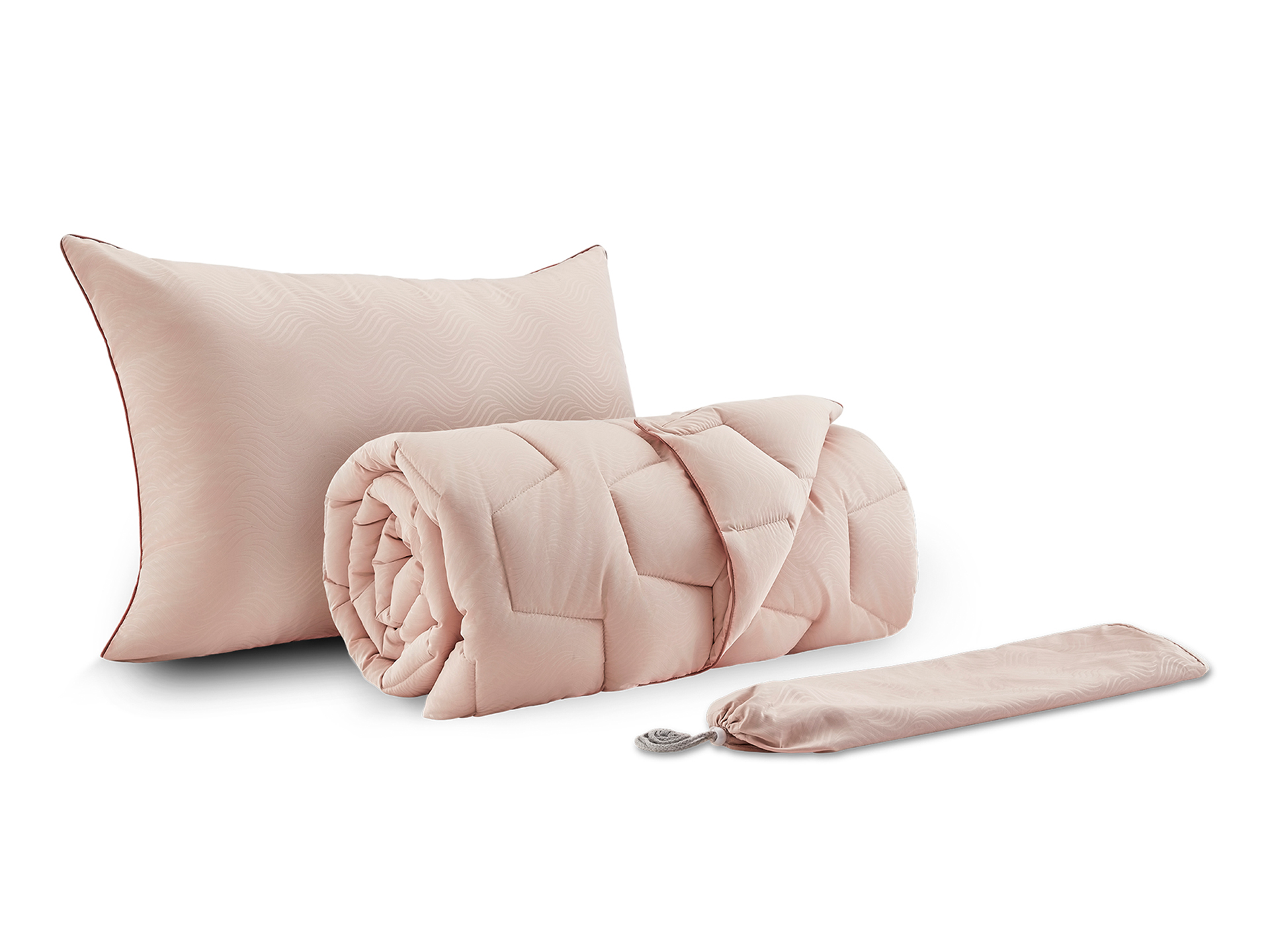 Dormeo Adaptivego paplan és pärna szett Lux 200x200 cm világos rózsaszín