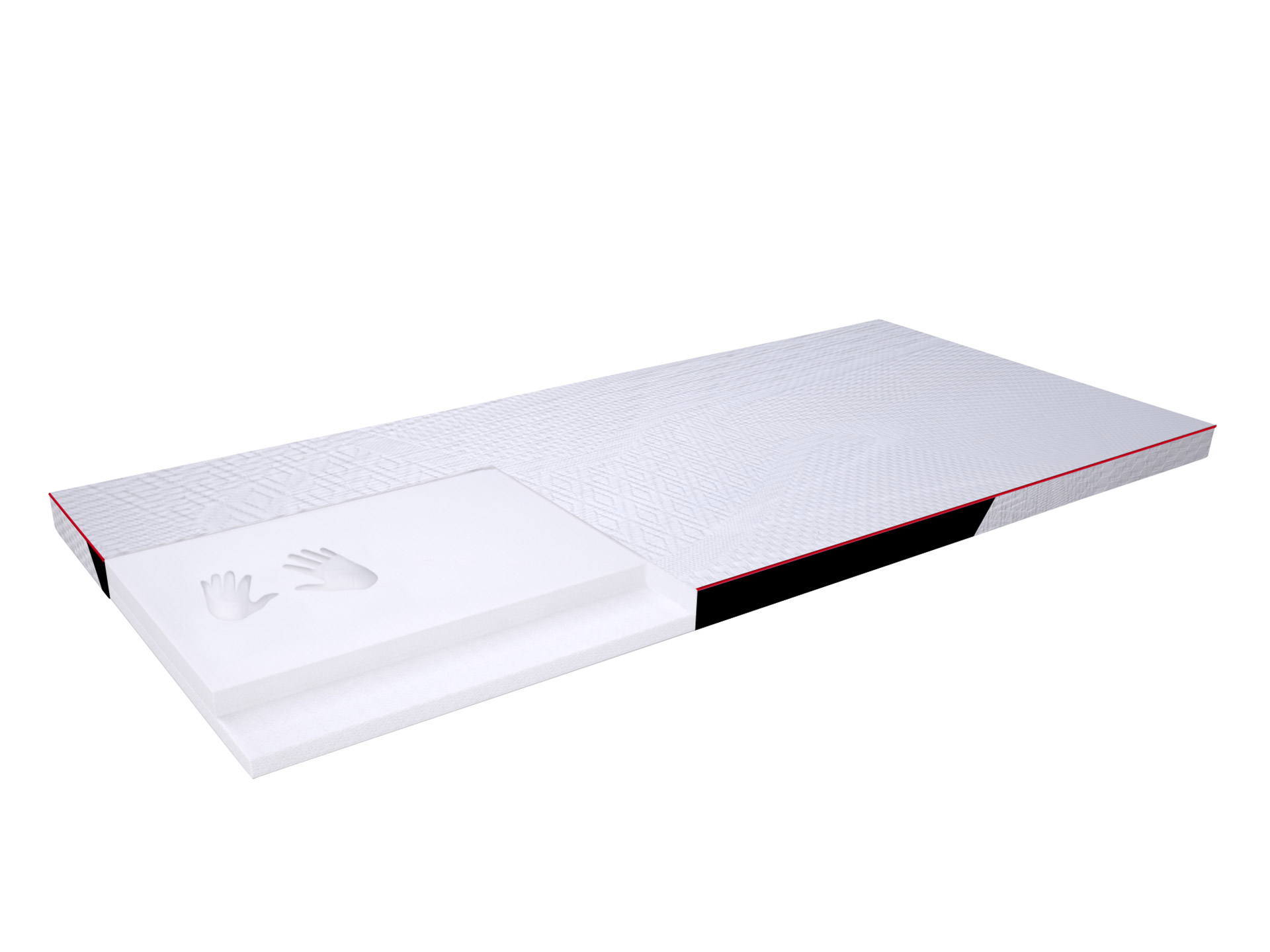 Mlily Manchester Utd Supreme fedőmatrac 7cm 160x200 cm