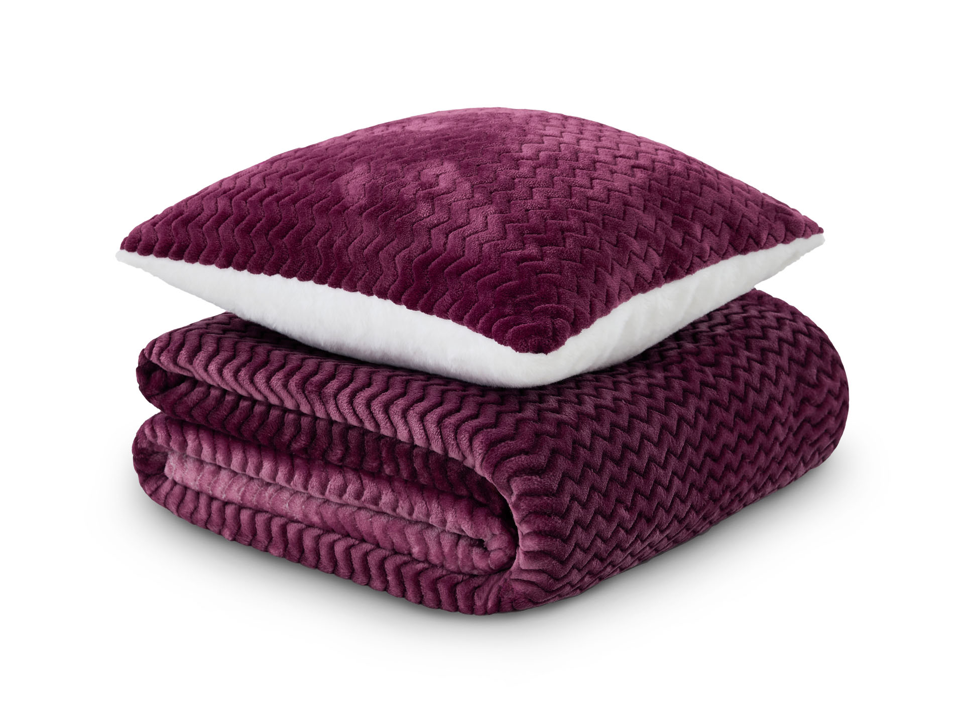 Dormeo Warm Hug szett lila ombre 130x190 cm LILA
